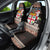 Fiji Christmas Car Seat Cover Fijian Masi Marau na Kerisimasi! - Brown