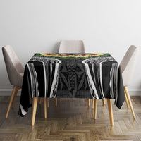 Black Tonga Ngatu Kahoa Lei Tablecloth LT14 - Polynesian Pride