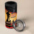 New Zealand Anzac 4 in 1 Can Cooler Tumbler Maori Camouflage Mix Poppies We Will Remember Them