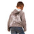 Polynesia Hammerhead Shark Tattoo With Plumeria Lei Kid Hoodie