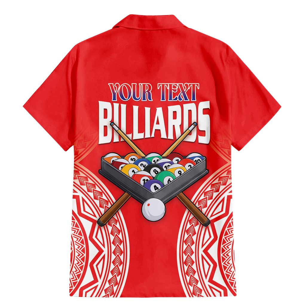 Personalised Taiwan Billiards Family Matching Mermaid Dress and Hawaiian Shirt Eight-ball Pool Polynesia Tattoo - Polynesian Pride
