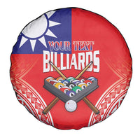 Personalised Taiwan Billiards Spare Tire Cover Eight-ball Pool Polynesia Tattoo - Polynesian Pride