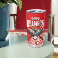 Personalised Taiwan Billiards Tumbler Cup Eight-ball Pool Polynesia Tattoo - Polynesian Pride