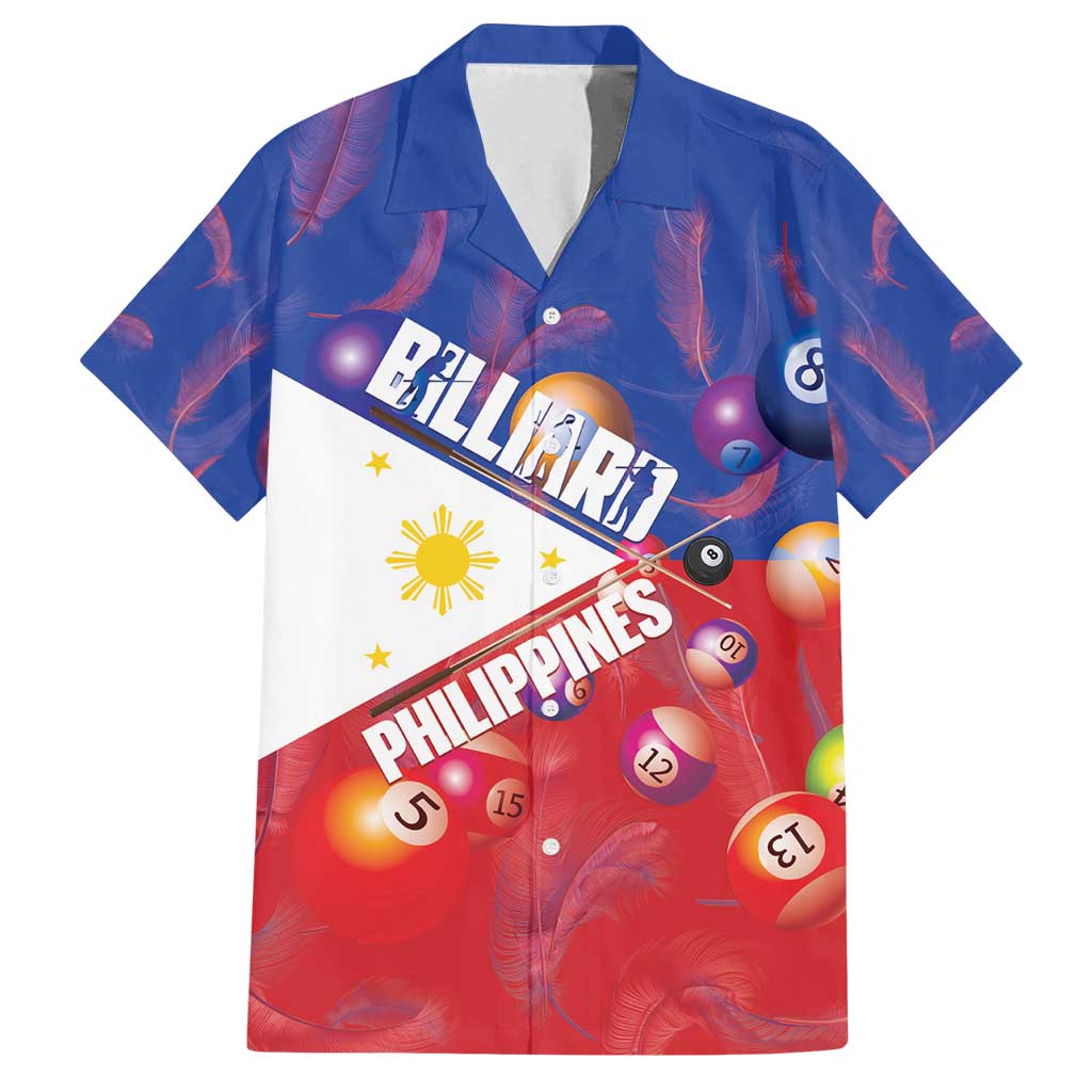 Personalised Philippines Billiards Family Matching Puletasi and Hawaiian Shirt Cue With Balls Flag Style - Polynesian Pride