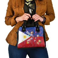 Personalised Philippines Billiards Shoulder Handbag Cue With Balls Flag Style LT14 - Polynesian Pride