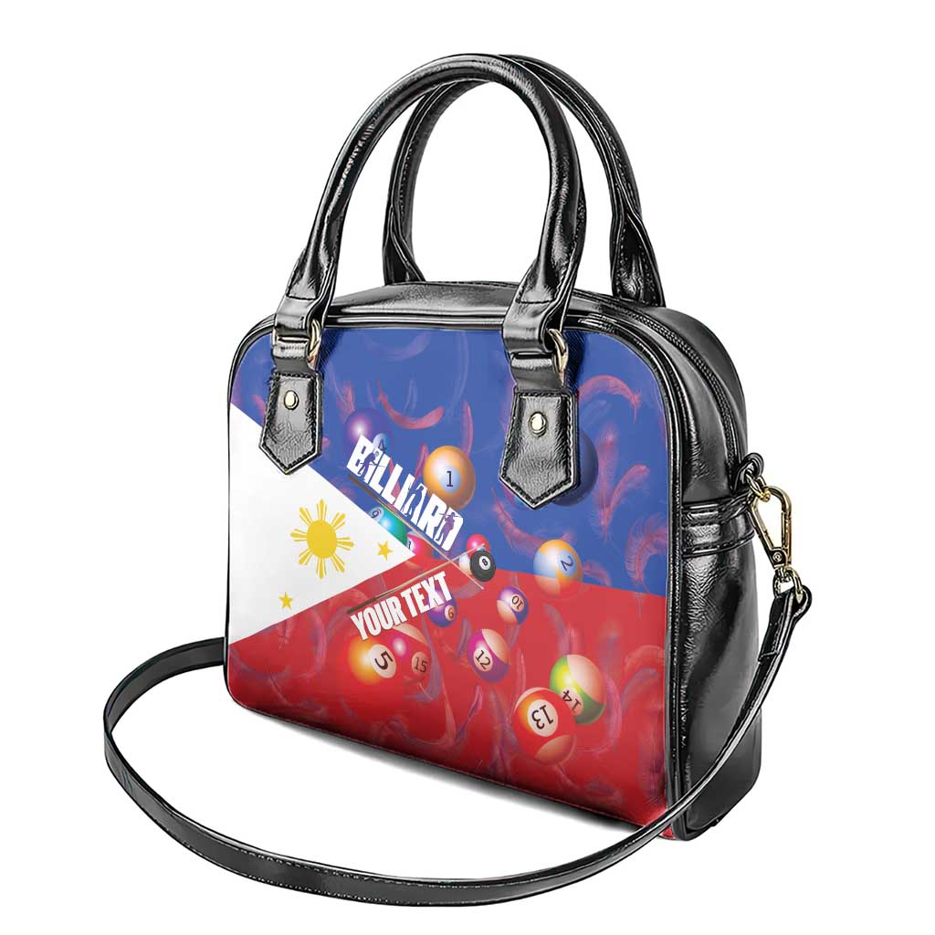 Personalised Philippines Billiards Shoulder Handbag Cue With Balls Flag Style LT14 - Polynesian Pride