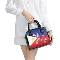 Personalised Philippines Billiards Shoulder Handbag Cue With Balls Flag Style LT14 - Polynesian Pride