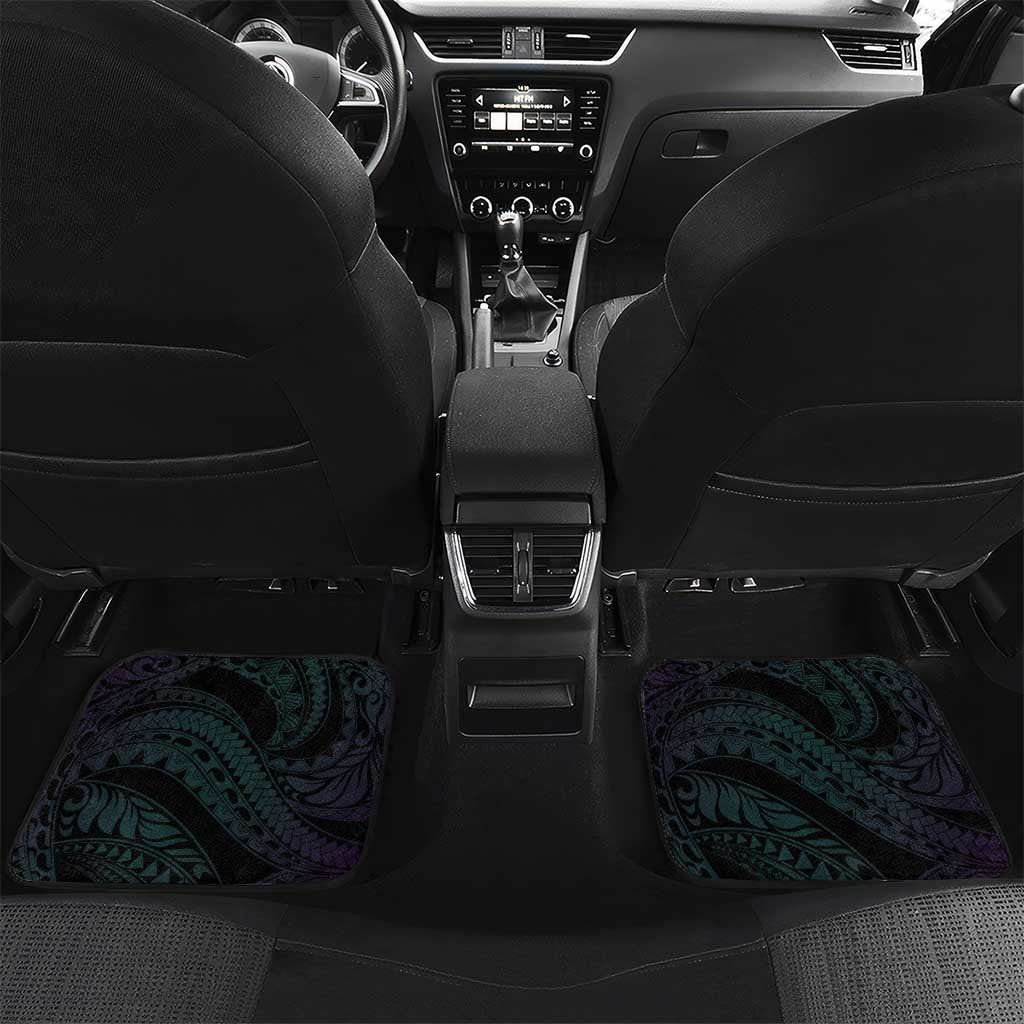 Suicide Awareness Memorial Car Mats I Wear Purple and Teal For Someone I Miss - Polynesian Pride