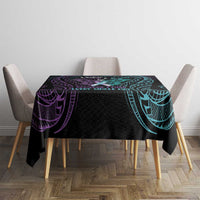 Suicide Awareness Memorial Tablecloth I Wear Purple and Teal For Someone I Miss - Polynesian Pride