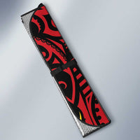 Celebrating 50 Years Papua New Guinea Auto Sun Shade Aboriginal Mix Papuan Pattern - Polynesian Pride