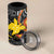 Celebrating 50 Years Papua New Guinea 4 in 1 Can Cooler Tumbler Aboriginal Mix Papuan Pattern - Polynesian Pride