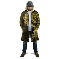 Vanuatu Cloak Hibisus Polynesian Pattern Gold - Polynesian Pride