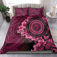 Vanuatu Bedding Set Hibisus Polynesian Pattern Pink LT14 - Polynesian Pride