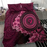 Vanuatu Bedding Set Hibisus Polynesian Pattern Pink LT14 - Polynesian Pride