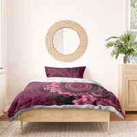 Vanuatu Bedding Set Hibisus Polynesian Pattern Pink LT14 - Polynesian Pride