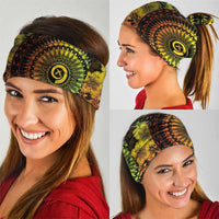 Vanuatu Neck Gaiter Hibisus Polynesian Pattern Reggae LT14 - Polynesian Pride