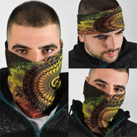Vanuatu Neck Gaiter Hibisus Polynesian Pattern Reggae LT14 - Polynesian Pride
