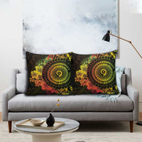 Vanuatu Pillow Cover Hibisus Polynesian Pattern Reggae LT14 - Polynesian Pride