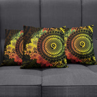 Vanuatu Pillow Cover Hibisus Polynesian Pattern Reggae LT14 - Polynesian Pride