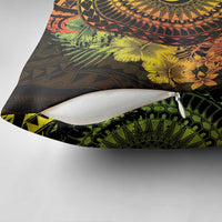 Vanuatu Pillow Cover Hibisus Polynesian Pattern Reggae LT14 - Polynesian Pride
