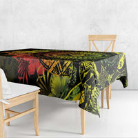 Vanuatu Tablecloth Hibisus Polynesian Pattern Reggae - Polynesian Pride