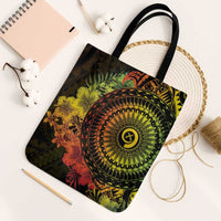 Vanuatu Tote Bag Hibisus Polynesian Pattern Reggae - Polynesian Pride