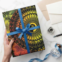 Vanuatu Wrapping Paper Hibisus Polynesian Pattern Reggae LT14 - Polynesian Pride