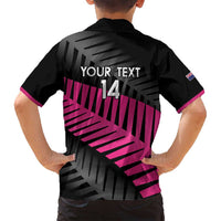 New Zealand Silver Fern Rugby Custom Family Matching Summer Maxi Dress and Hawaiian Shirt 2025 All Black Go Champions - Polynesian Pride