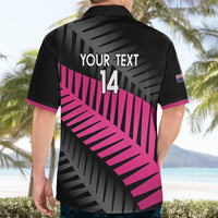 New Zealand Silver Fern Rugby Custom Hawaiian Shirt 2025 All Black Go Champions - Polynesian Pride