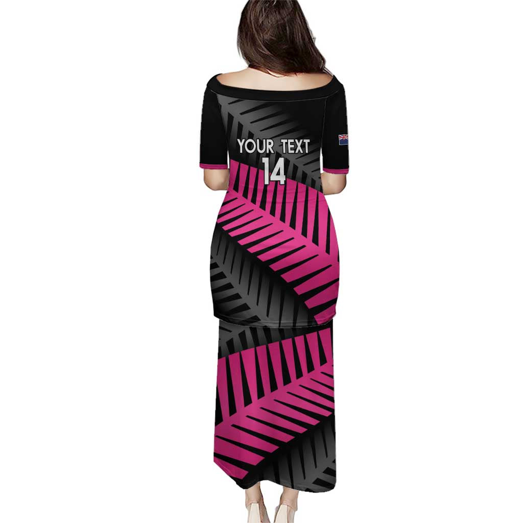 New Zealand Silver Fern Rugby Custom Puletasi 2025 All Black Go Champions - Polynesian Pride