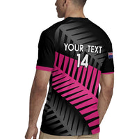 New Zealand Silver Fern Rugby Custom Rugby Jersey 2025 All Black Go Champions - Polynesian Pride