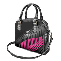 New Zealand Silver Fern Rugby Custom Shoulder Handbag 2025 All Black Go Champions - Polynesian Pride