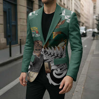 New Zealand South Africa Rugby Custom Blazer Springboks Kente All Black Maori Together LT14 - Polynesian Pride