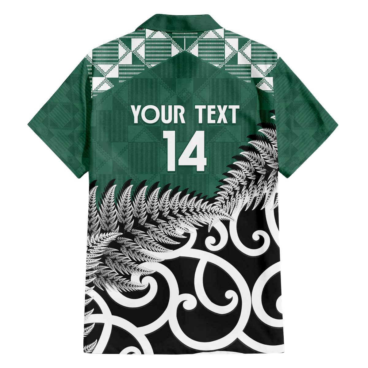 New Zealand South Africa Rugby Custom Family Matching Off The Shoulder Long Sleeve Dress and Hawaiian Shirt Springboks Kente All Black Maori Together - Polynesian Pride