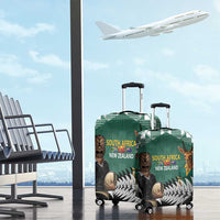 New Zealand South Africa Rugby Luggage Cover Springboks Kente All Black Maori Together LT14 - Polynesian Pride