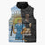 New Zealand Argentina Rugby Custom Sleeveless Puffer Jacket 2025 Los Pumas All Black Together - Polynesian Pride