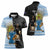 New Zealand Argentina Rugby Custom Women Polo Shirt 2025 Los Pumas All Black Together - Polynesian Pride