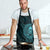 New Zealand Skull Darts Apron Aotearoa Maori Chest Tattoo Stylized Teal - Polynesian Pride