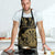 New Zealand Darts Apron Skull In Dart We Trust Maori Pattern - Polynesian Pride