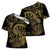 New Zealand Darts Cross Shoulder Shirt Skull In Dart We Trust Maori Pattern - Polynesian Pride