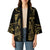 New Zealand Darts Kimono Skull In Dart We Trust Maori Pattern - Polynesian Pride