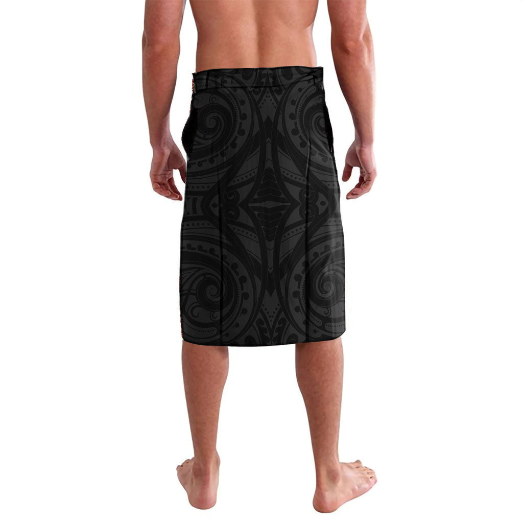New Zealand and South Africa Rugby Custom Lavalava Ultimate Rivalry All Black Springboks