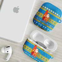 Tuvalu Christmas AirPods Case Cute Santa Manuia te Kilisimasi - Polynesian Pride