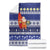 Nauru Christmas Blanket Cute Santa Coat Of Arms Merry Xmas - Polynesian Pride