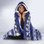 Nauru Christmas Hooded Blanket Cute Santa Coat Of Arms Merry Xmas - Polynesian Pride