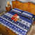 Nauru Christmas Quilt Bed Set Cute Santa Coat Of Arms Merry Xmas - Polynesian Pride