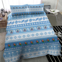 FSM Christmas Bedding Set Merry Xmas Federated States of Micronesia - Polynesian Pride