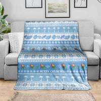 FSM Christmas Blanket Merry Xmas Federated States of Micronesia LT14 - Polynesian Pride