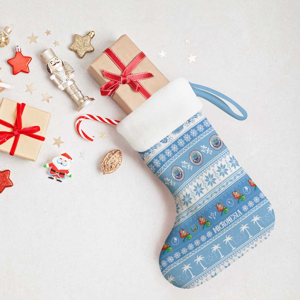 FSM Christmas Stocking Merry Xmas Federated States of Micronesia - Polynesian Pride