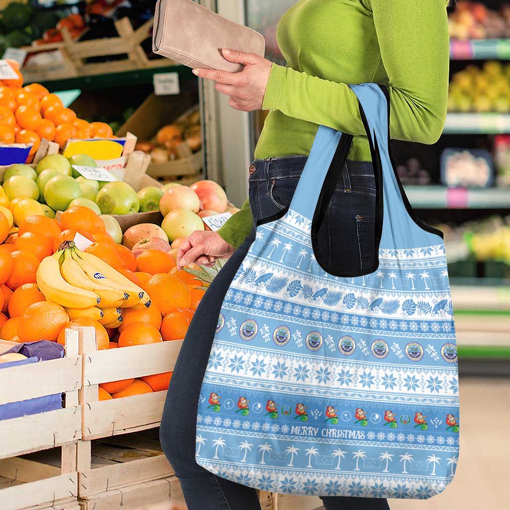 FSM Christmas Grocery Bag Merry Xmas Federated States of Micronesia - Polynesian Pride